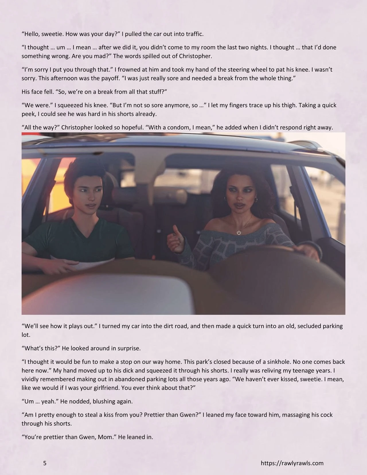 Noises Through the Wall Chapter 5: Rawly Rawls Fiction porn comic picture 5