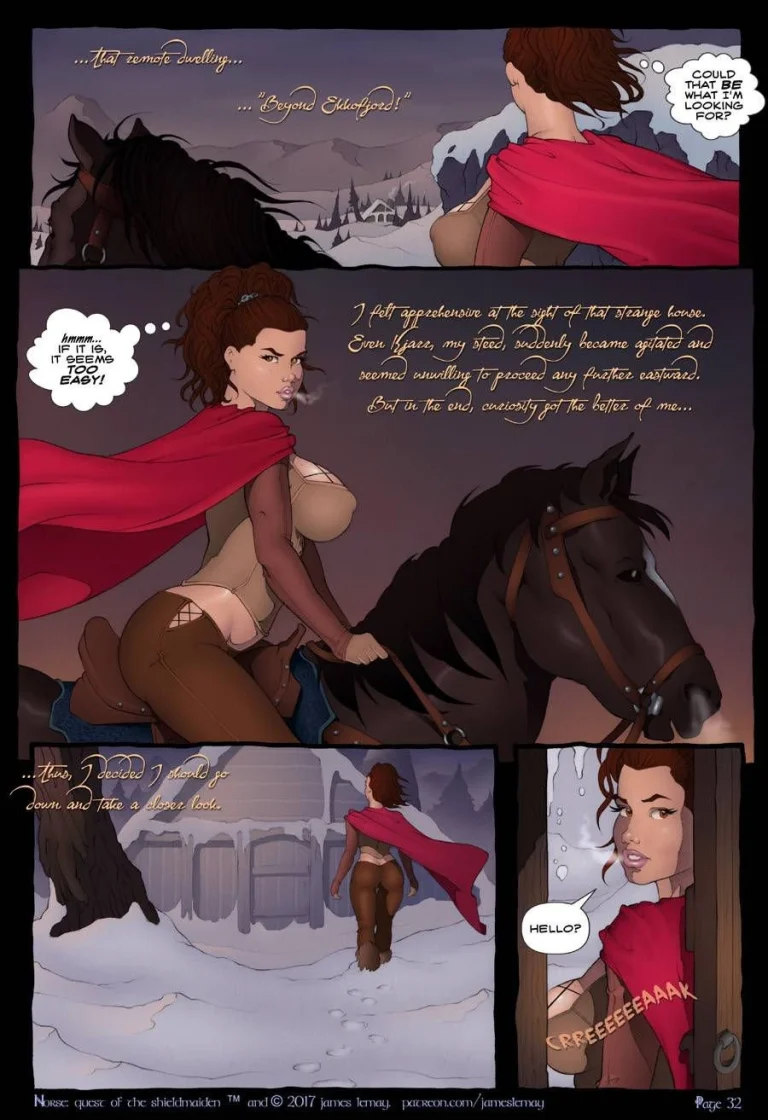 Norse - Quest of the Shield Maiden porn comic picture 33