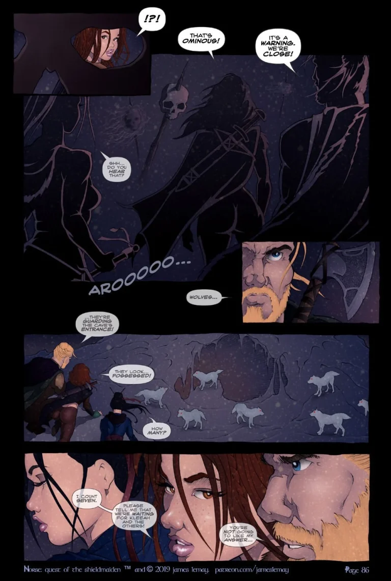 Norse - Quest of the Shield Maiden porn comic picture 87
