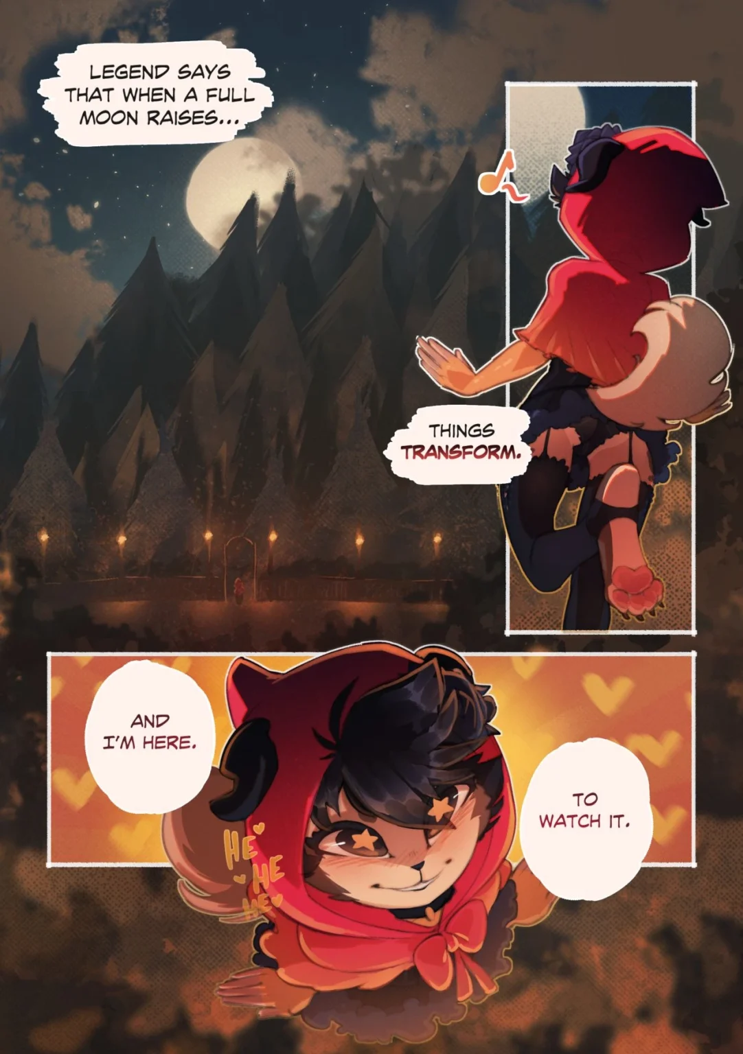 Not So Little Red 2 porn comic picture 1