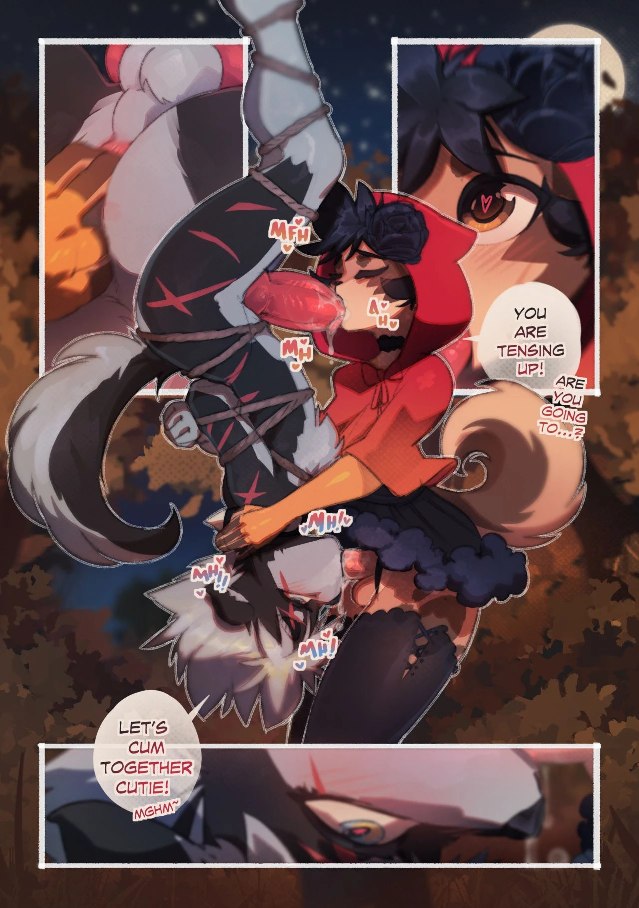 Not So Little Red 2 porn comic picture 9