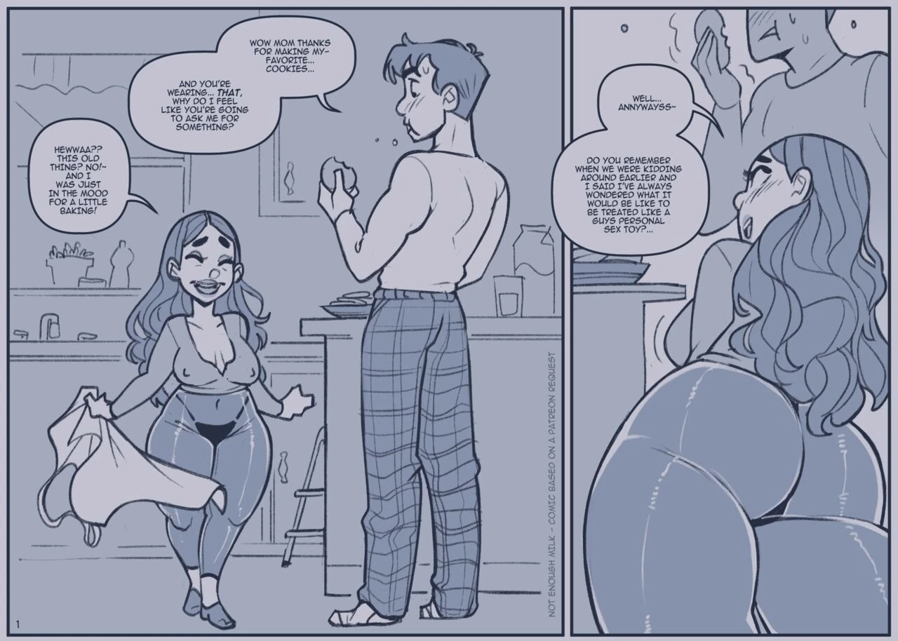 NotEnoughMilk Short Comics porn comic picture 78