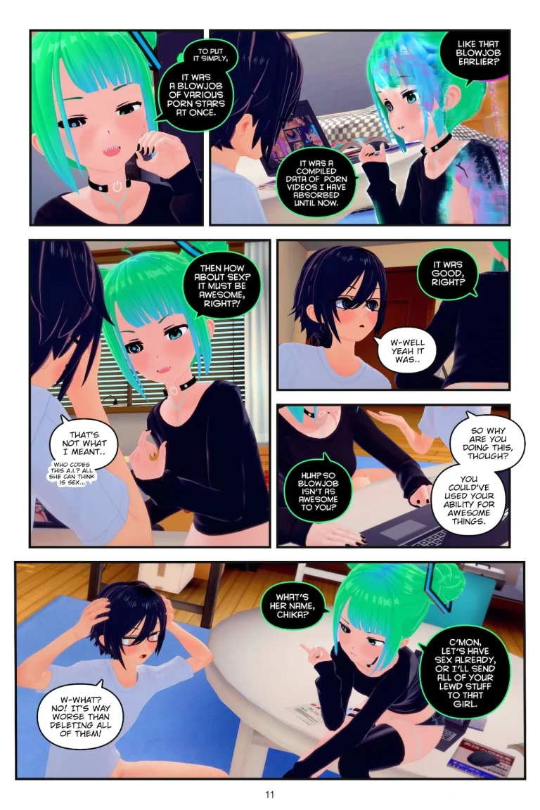 Now Loading Girlfriend... porn comic picture 12