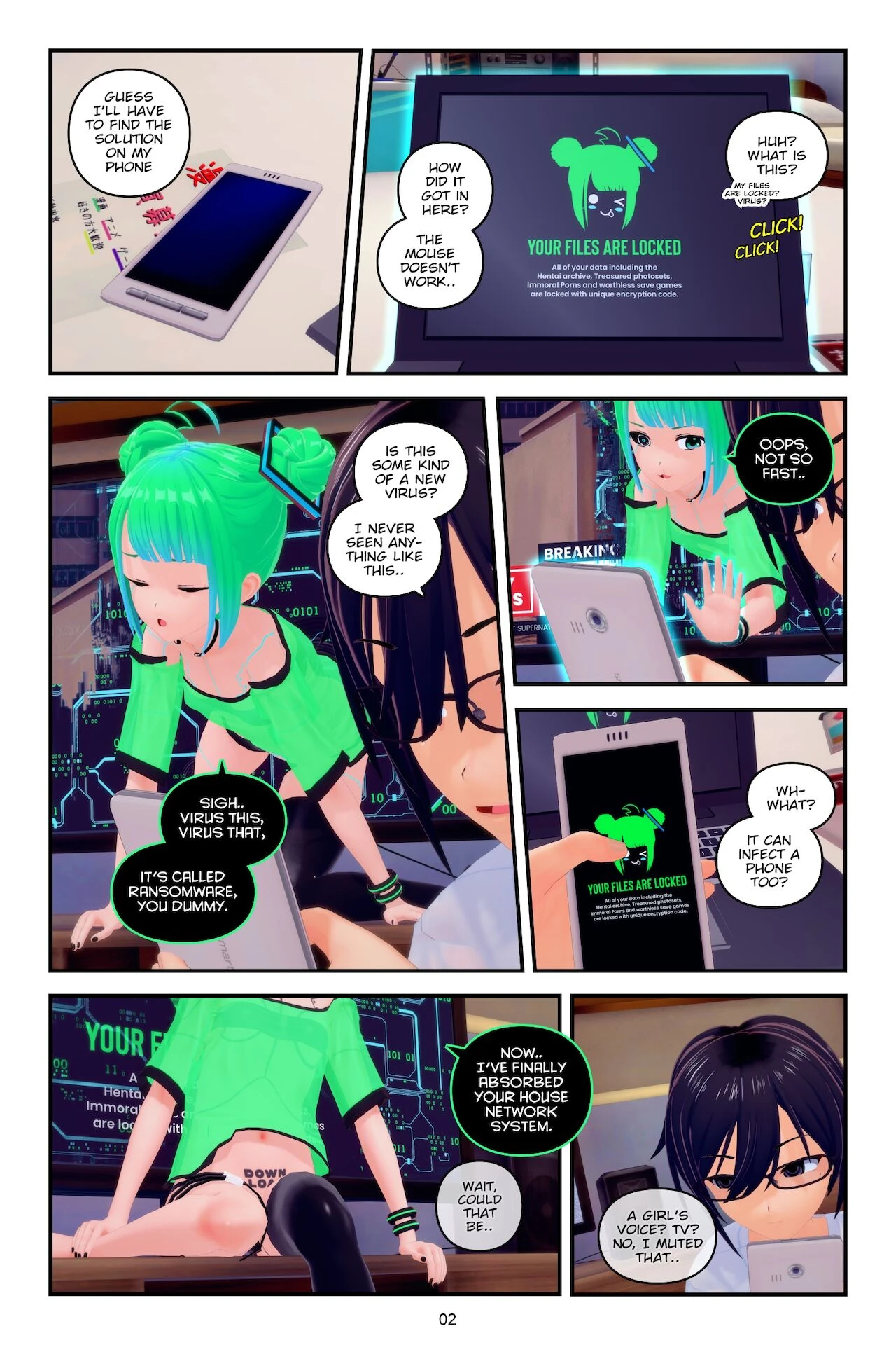 Now Loading Girlfriend... porn comic picture 3