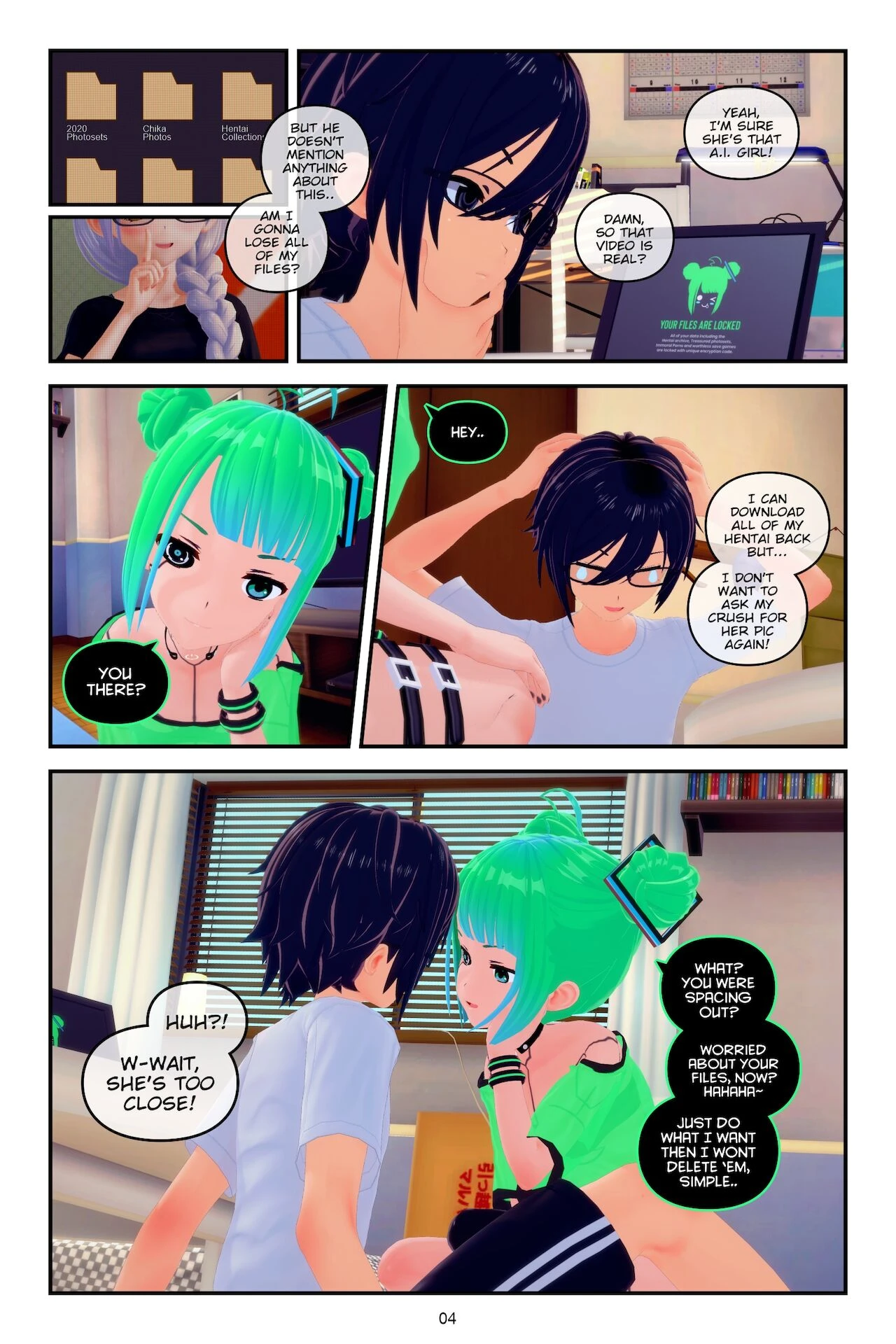 Now Loading Girlfriend... porn comic picture 5