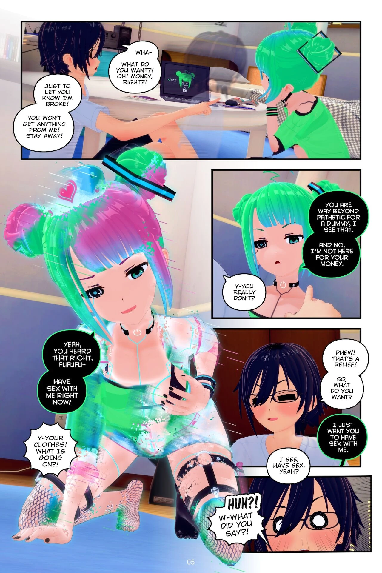 Now Loading Girlfriend... porn comic picture 6