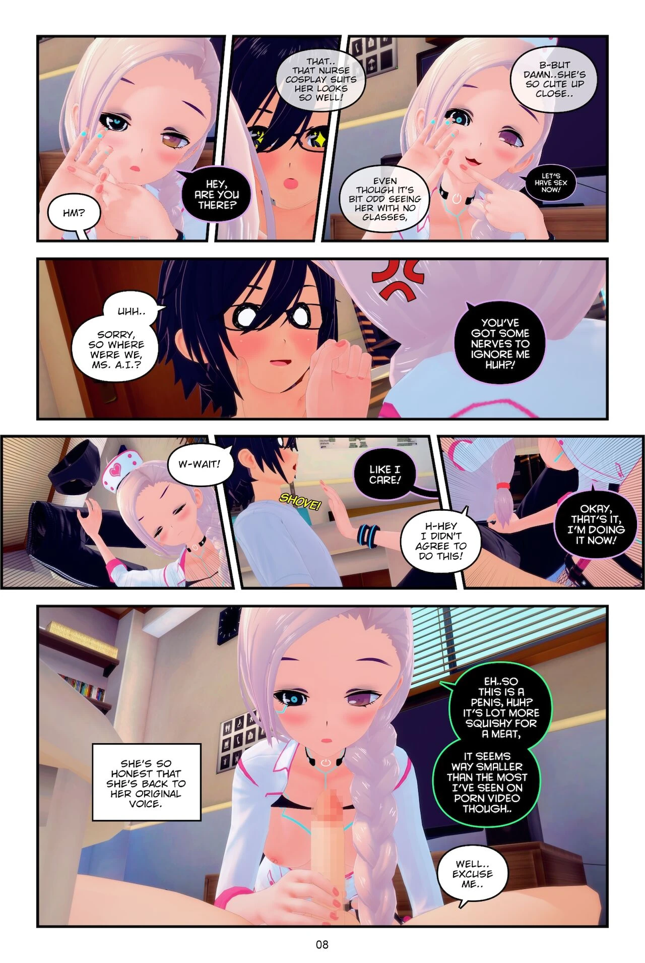 Now Loading Girlfriend... porn comic picture 9