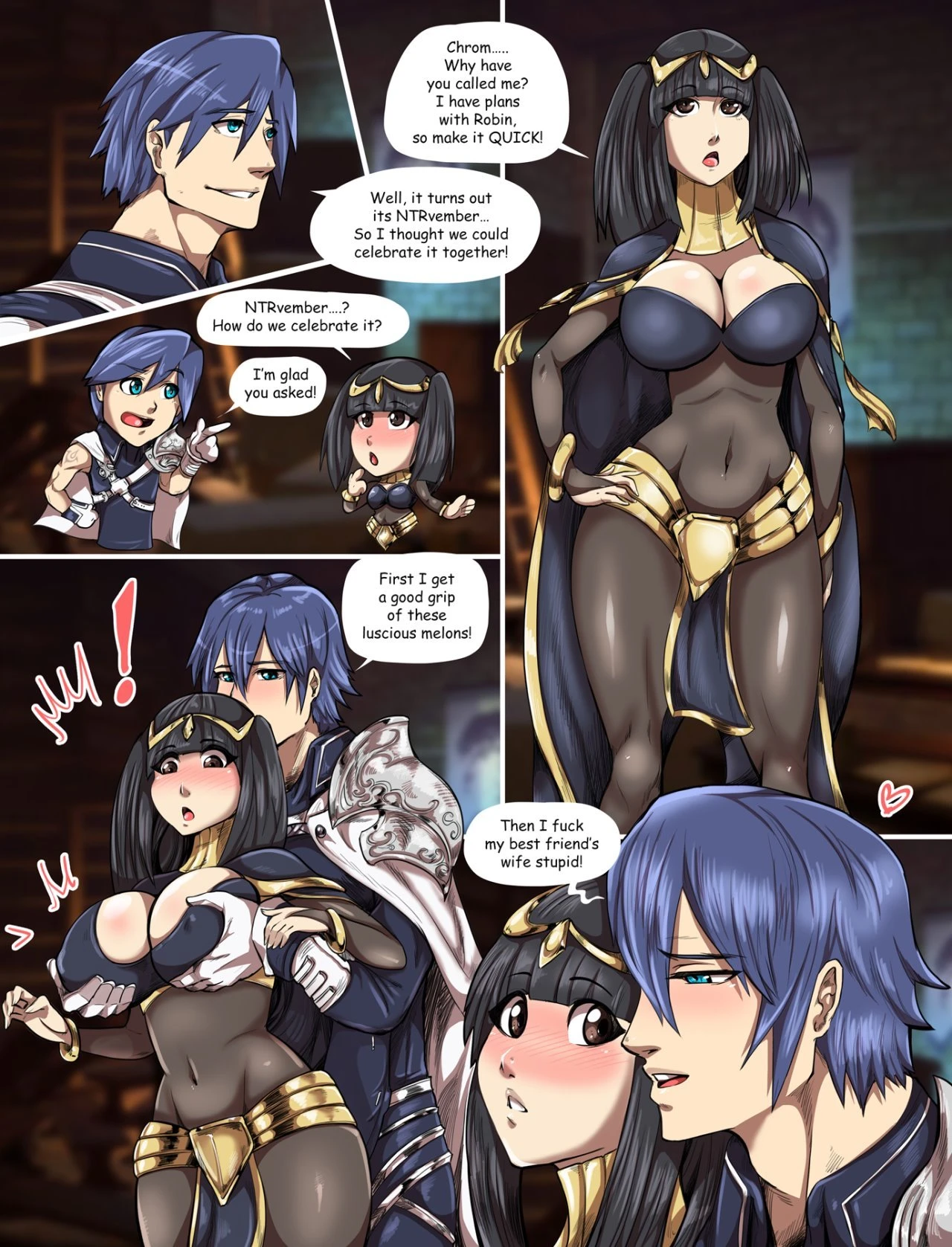 NTRvember Fire Emblem porn comic picture 1