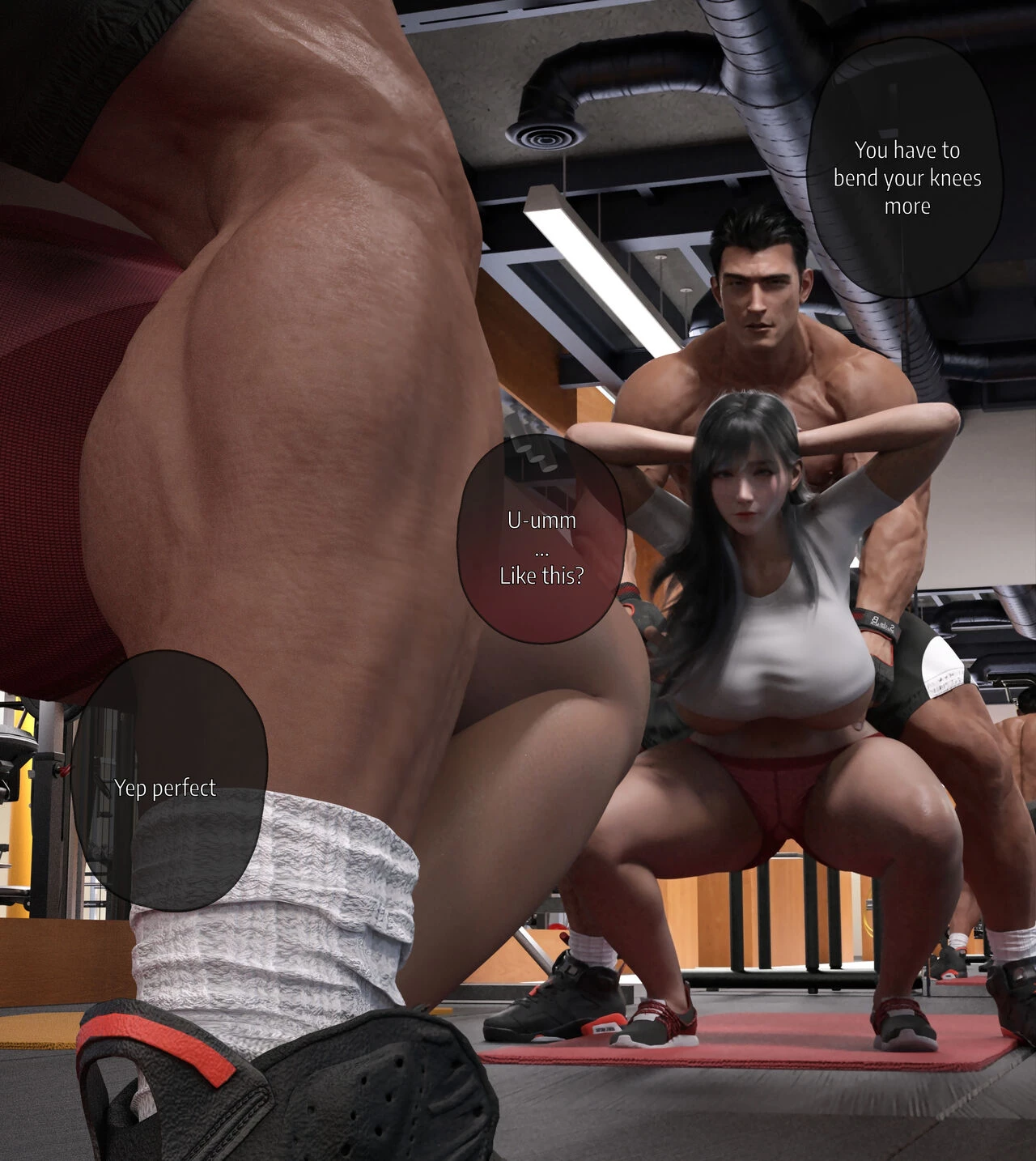 Nude Exercise porn comic picture 6