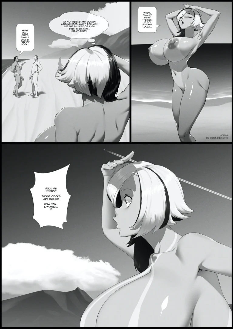 Nudist Beach Fertilization porn comic picture 2
