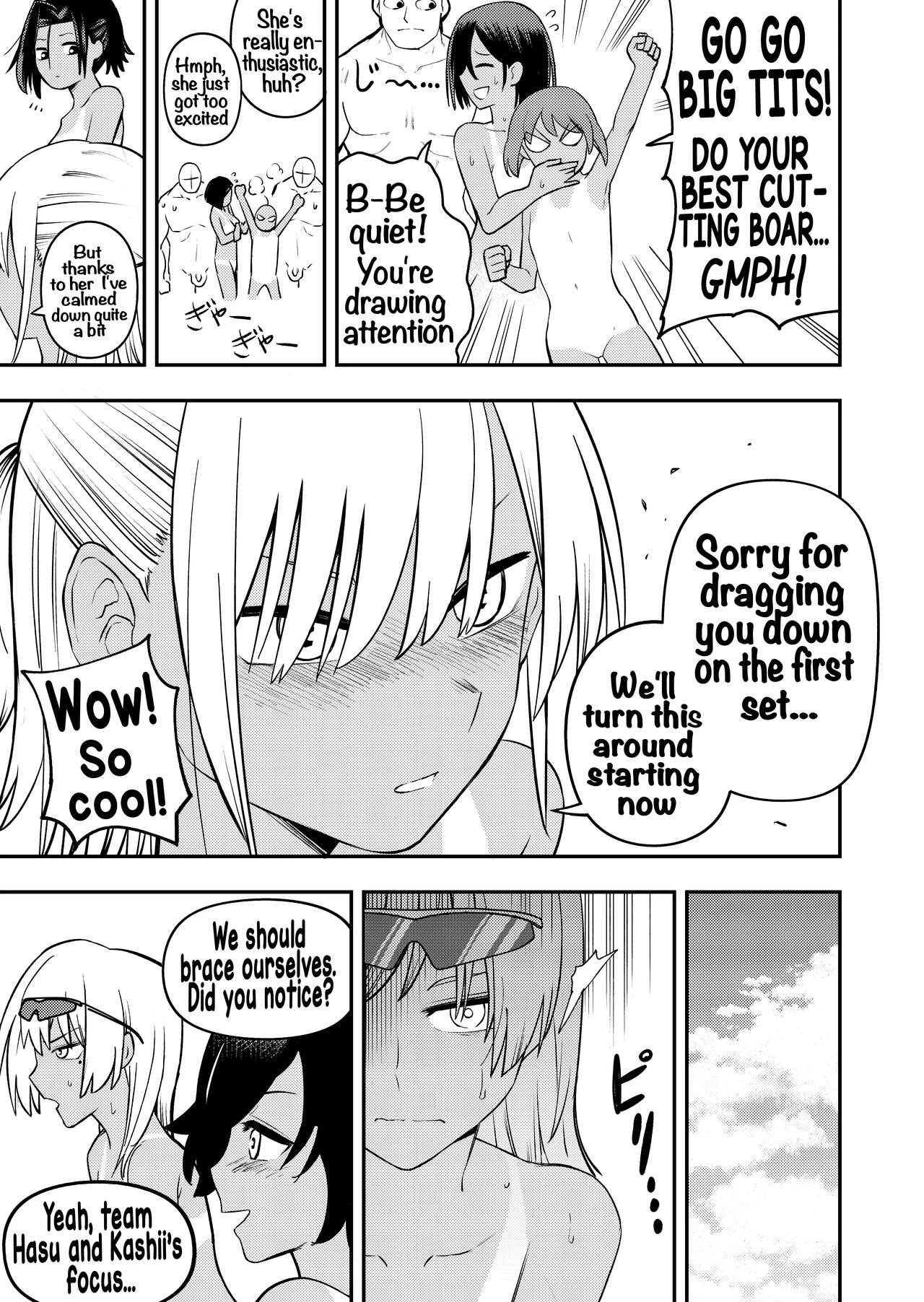 Nudist Beach Volleyball porn comic picture 17