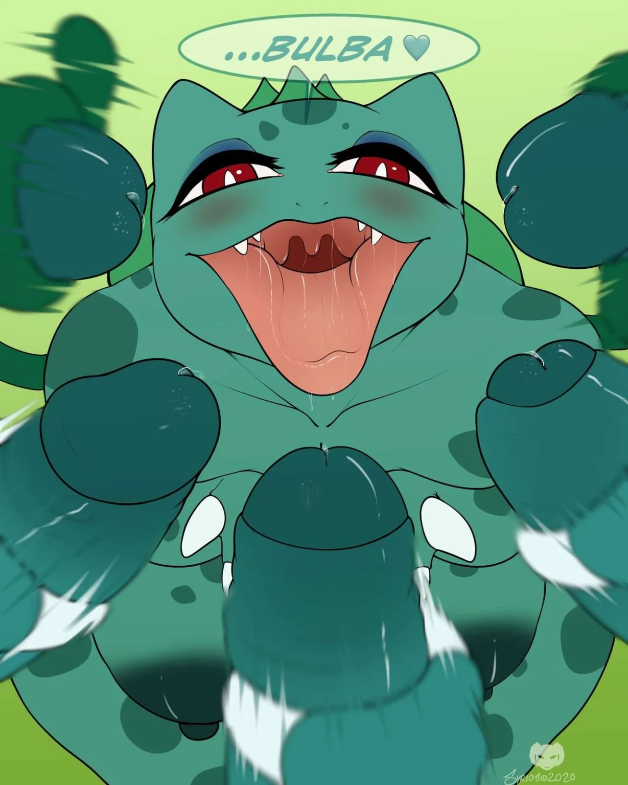 Nurse Lesia the Bulbasaur porn comic picture 1
