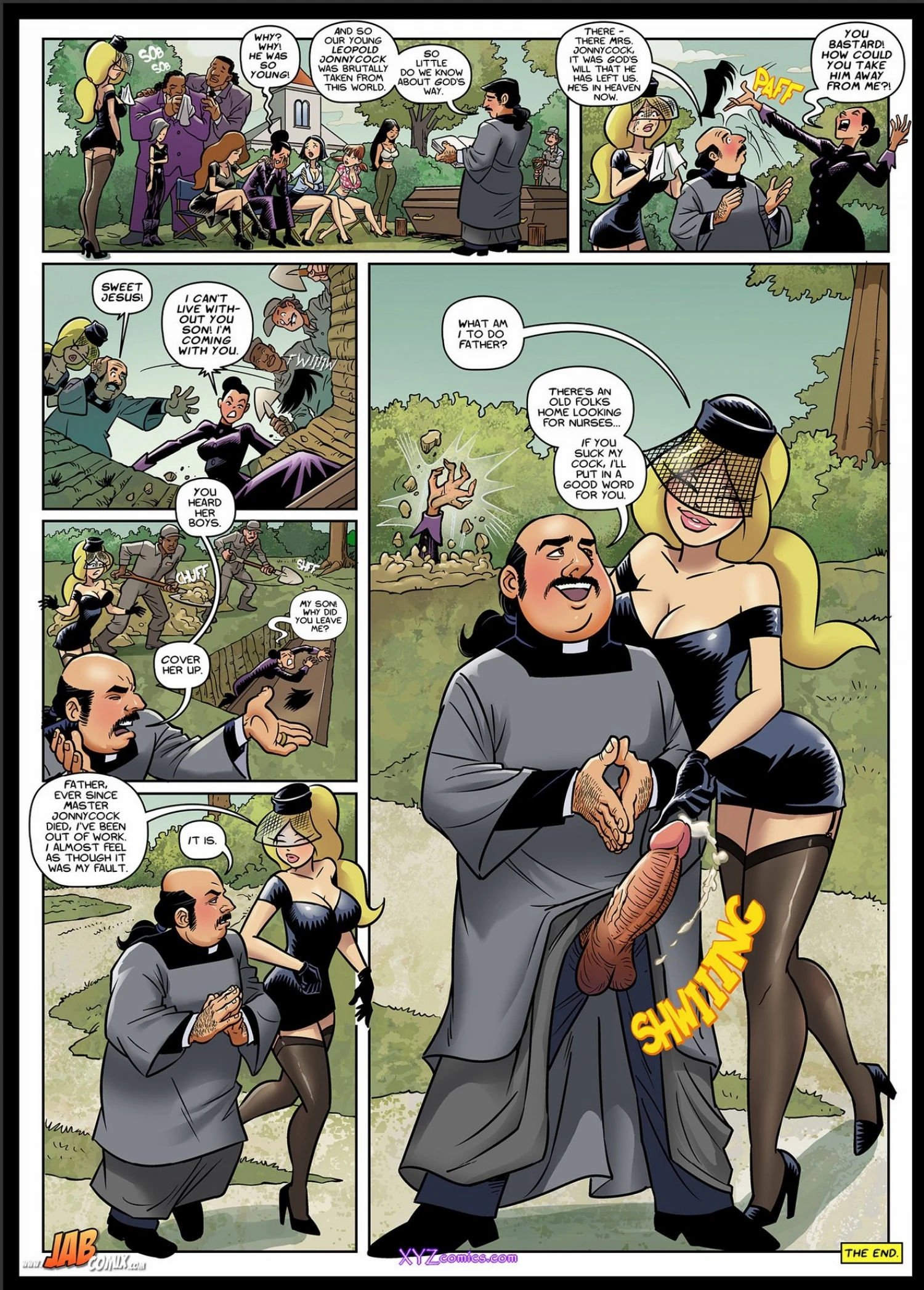 Nurse Stacy 2 porn comic picture 11