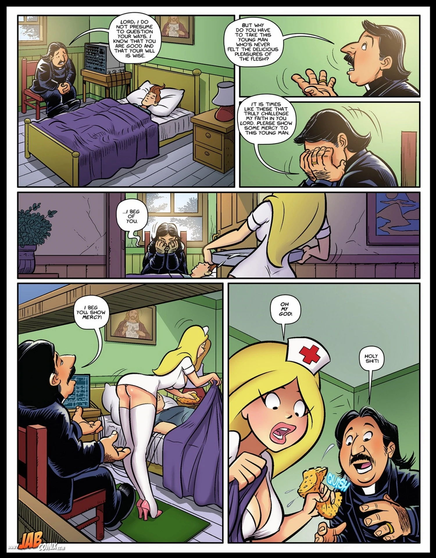 Nurse Stacy 2 porn comic picture 3