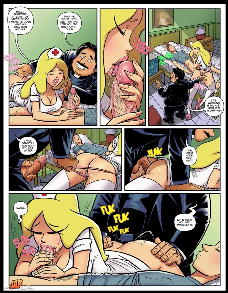 Nurse Stacy 2 porn comic picture 6