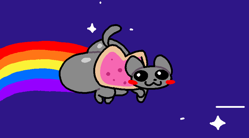 Nyan Cat Booty ft. Tac Nayn porn comic picture 1