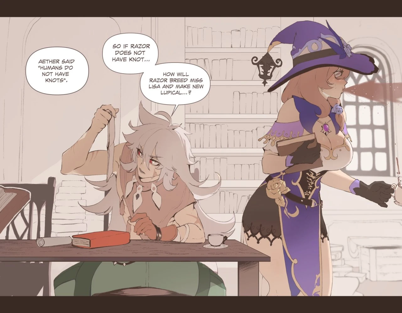 Nyantcha] Lisa Minci porn comic picture 3