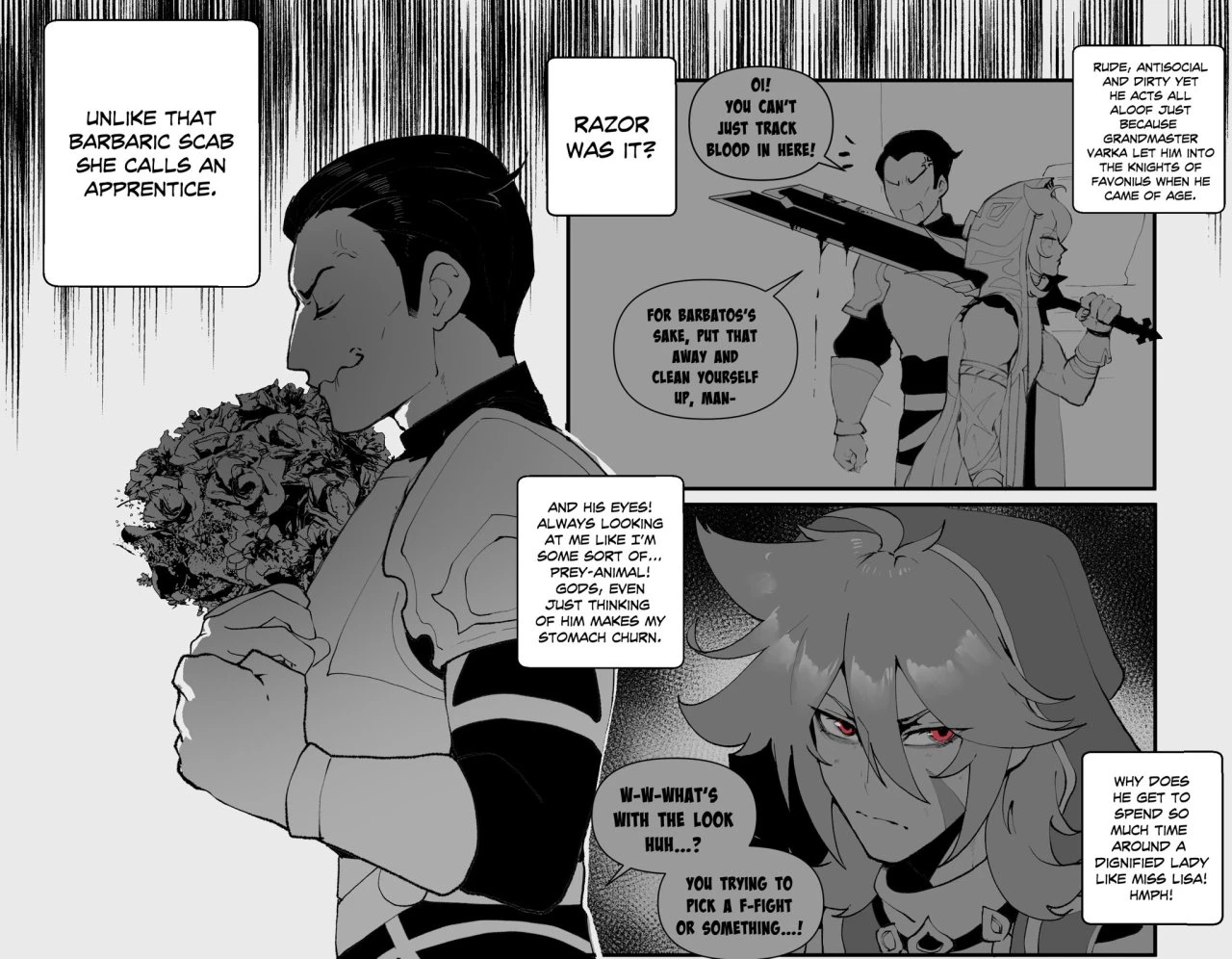 Nyantcha] Lisa Minci porn comic picture 5