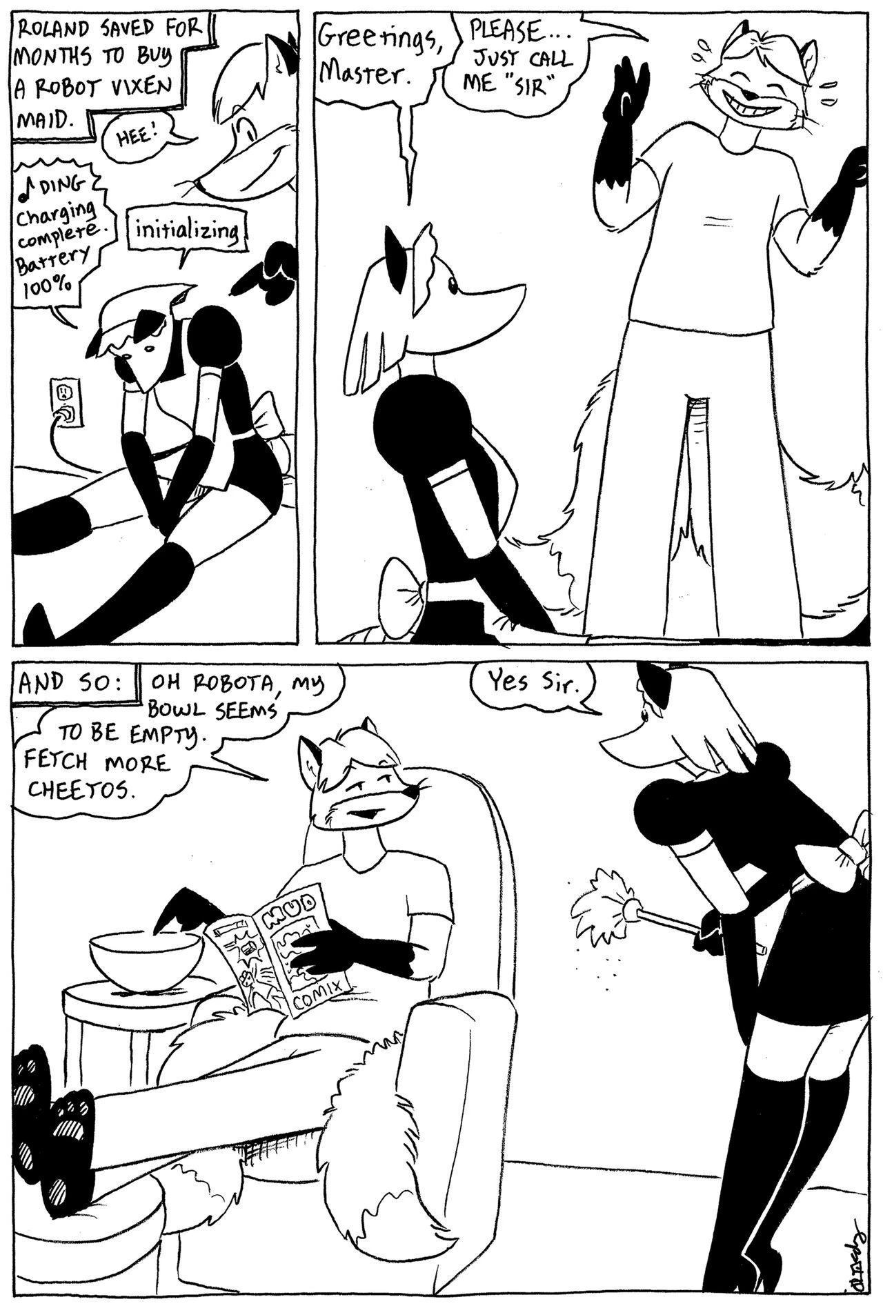 O, Robot! porn comic picture 2