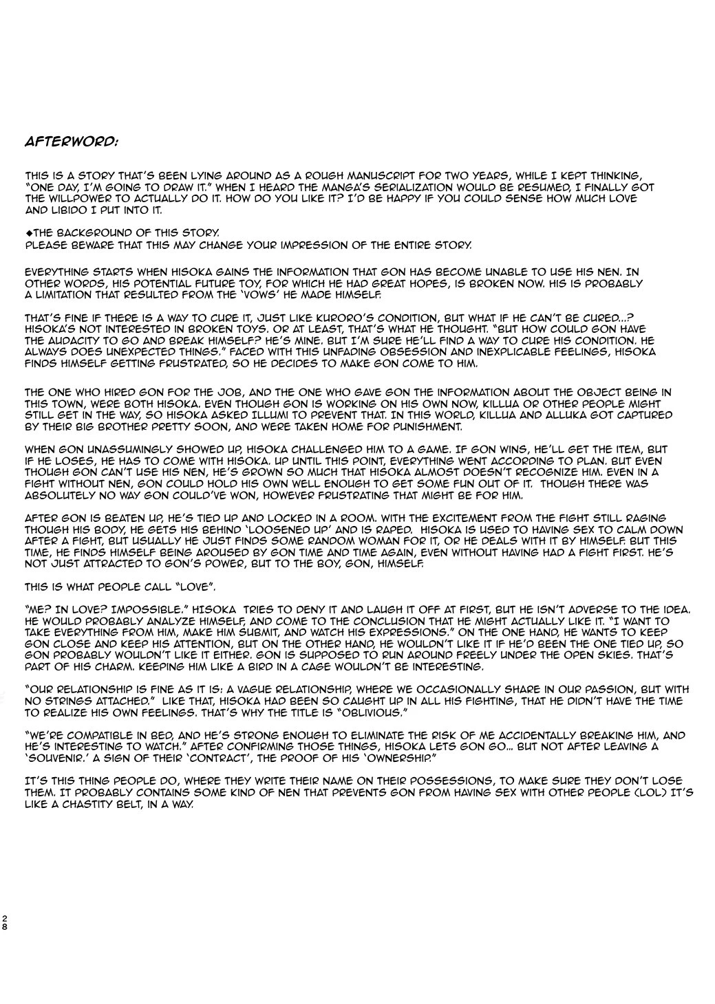 Oblivious porn comic picture 27