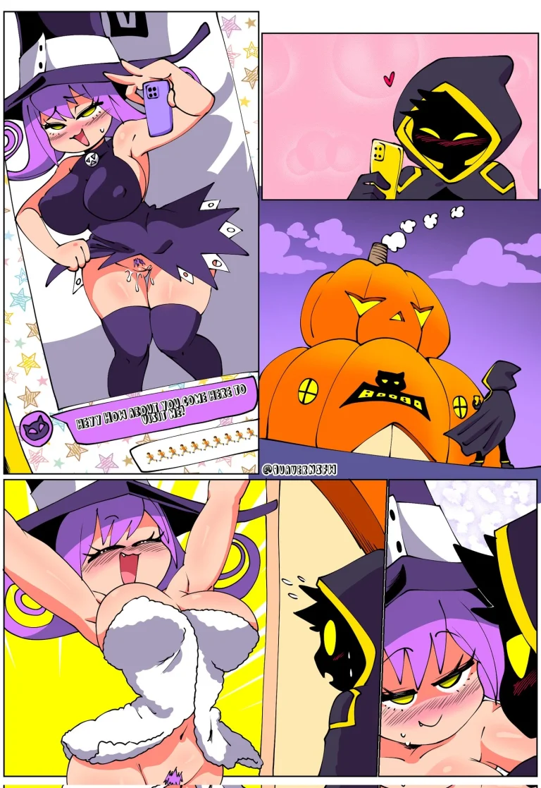 OC and Blair porn comic picture 1
