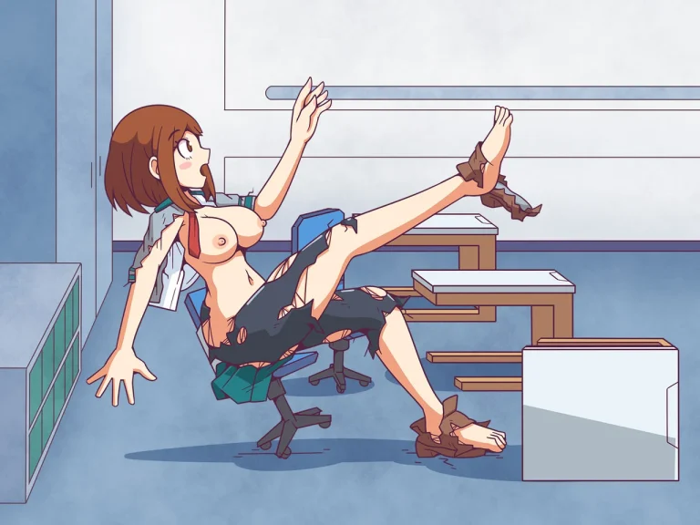 Ochaco Growth porn comic picture 2