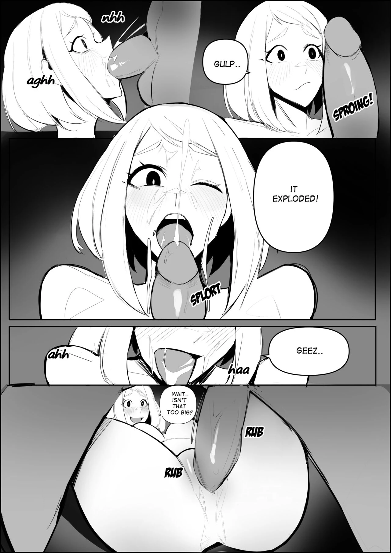 Ochako Uraraka porn comic picture 12
