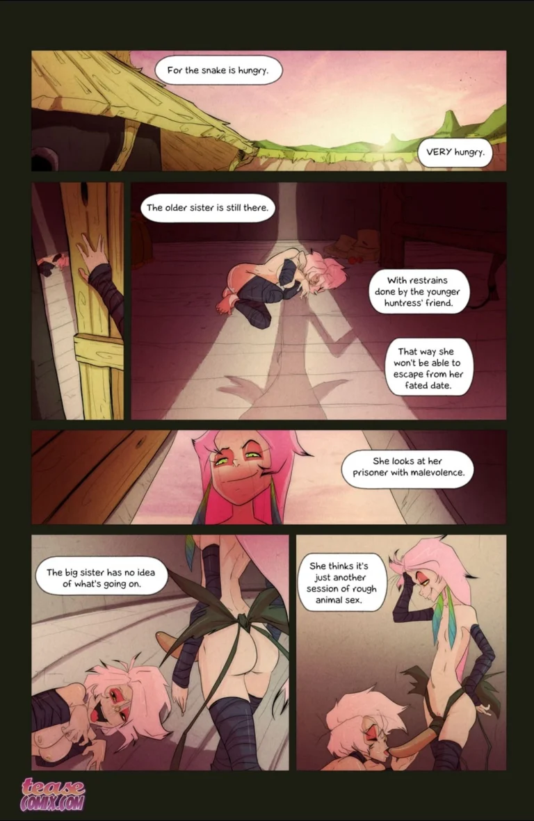 Of The Snake and The Girl 4 porn comic picture 22