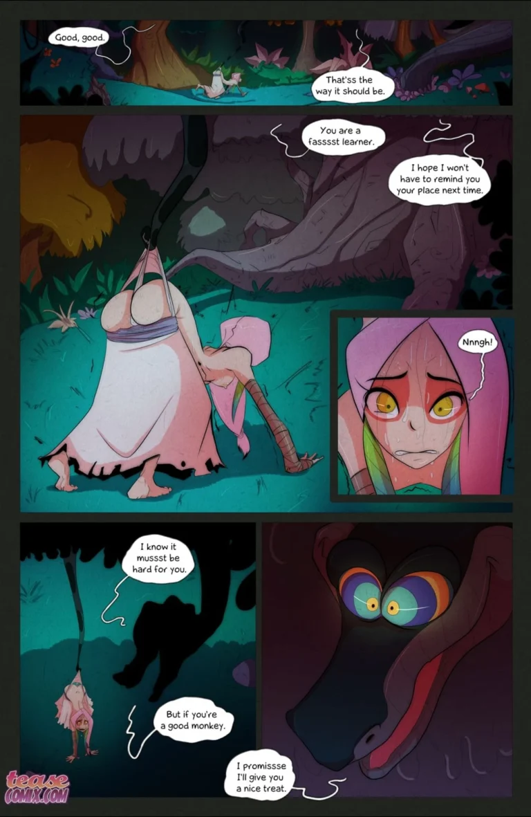 Of The Snake and The Girl 4 porn comic picture 4