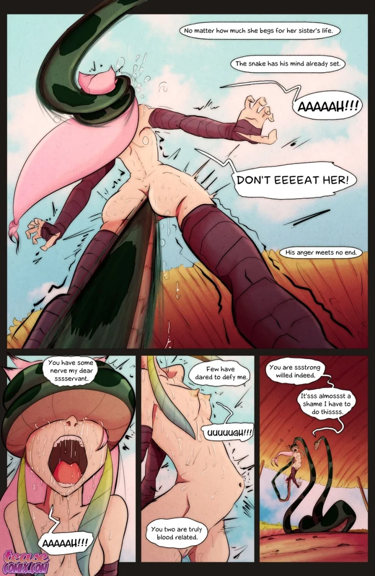 Of The Snake and The Girl 5 porn comic picture 18
