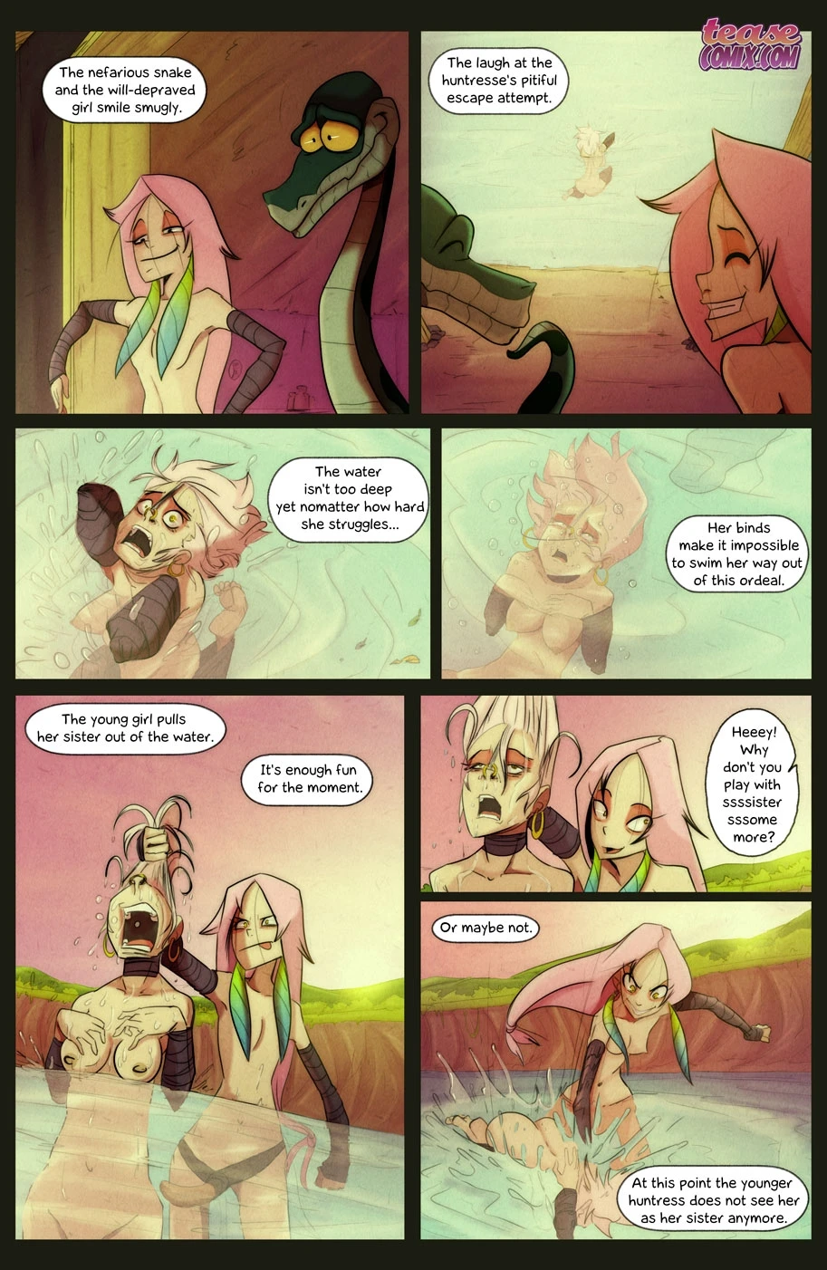 Of The Snake and The Girl 5 porn comic picture 3