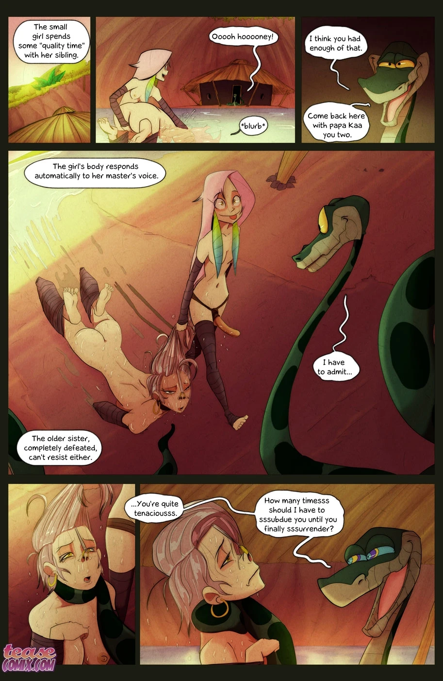 Of The Snake and The Girl 5 porn comic picture 4
