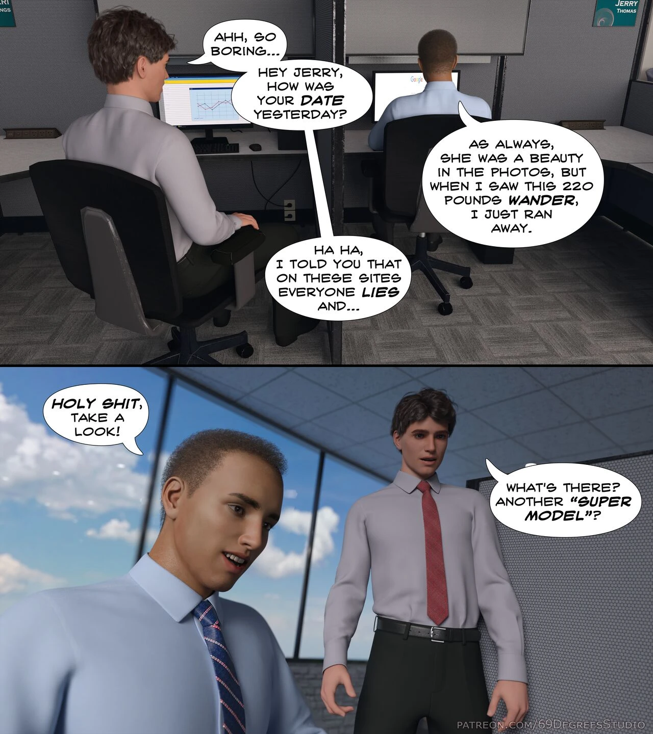 Office Adventures porn comic picture 3