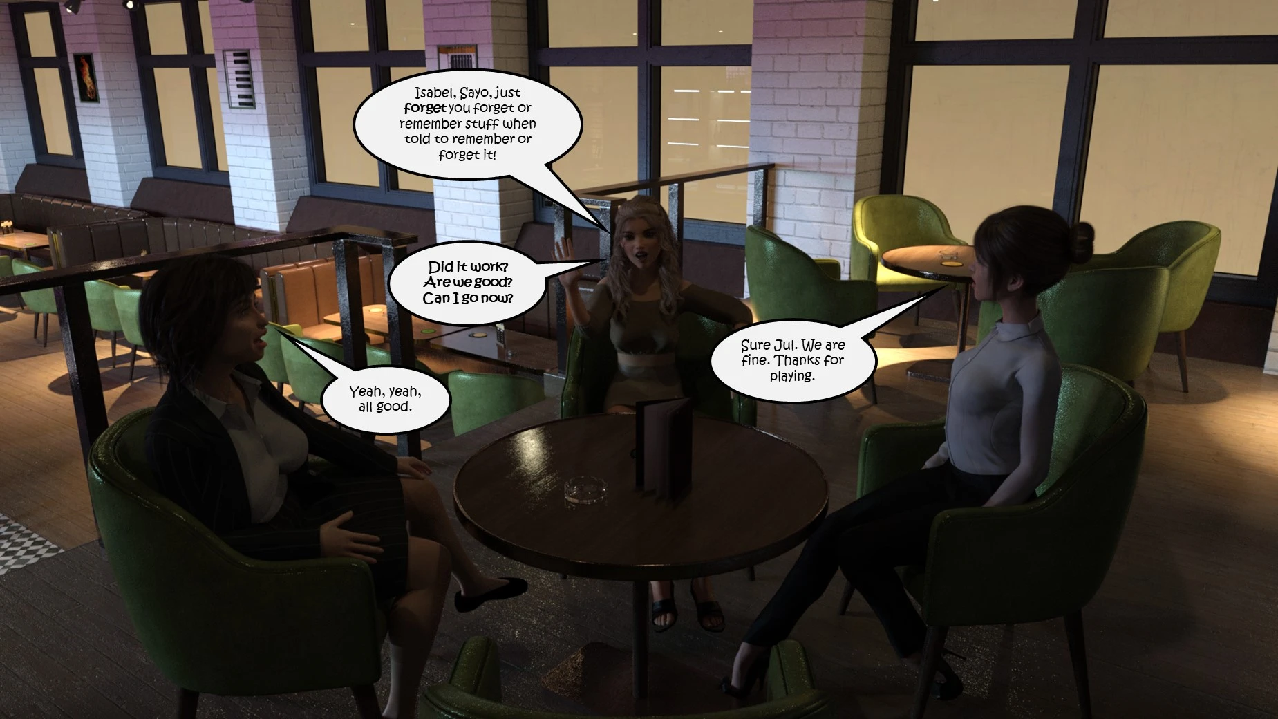 Office Party 1-4 porn comic picture 103