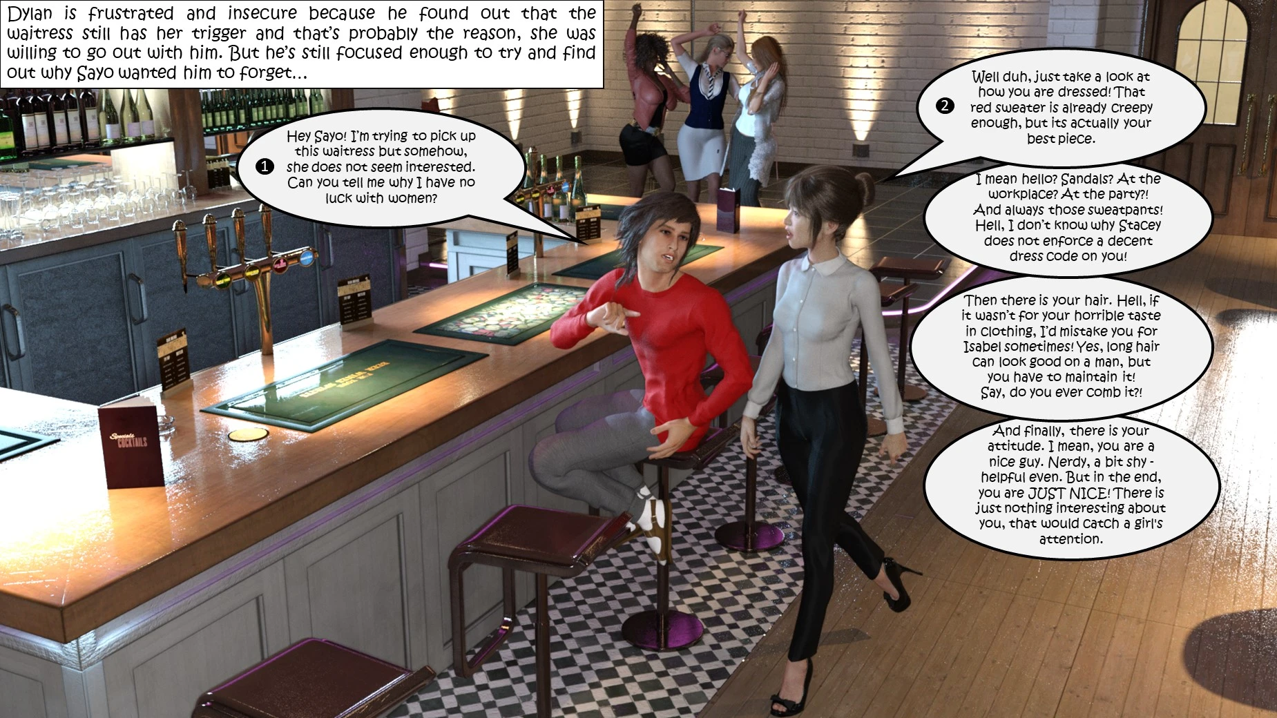 Office Party 1-4 porn comic picture 109