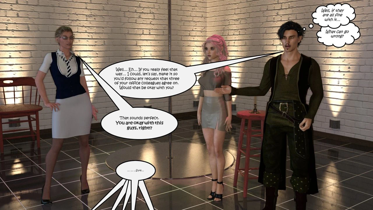 Office Party 1-4 porn comic picture 14