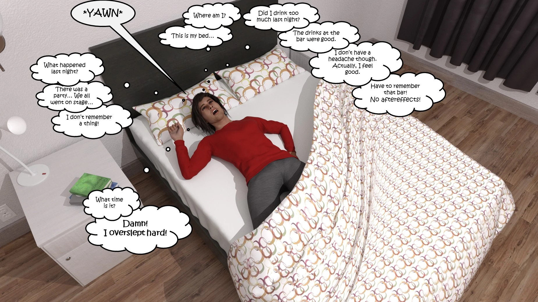 Office Party 1-4 porn comic picture 27