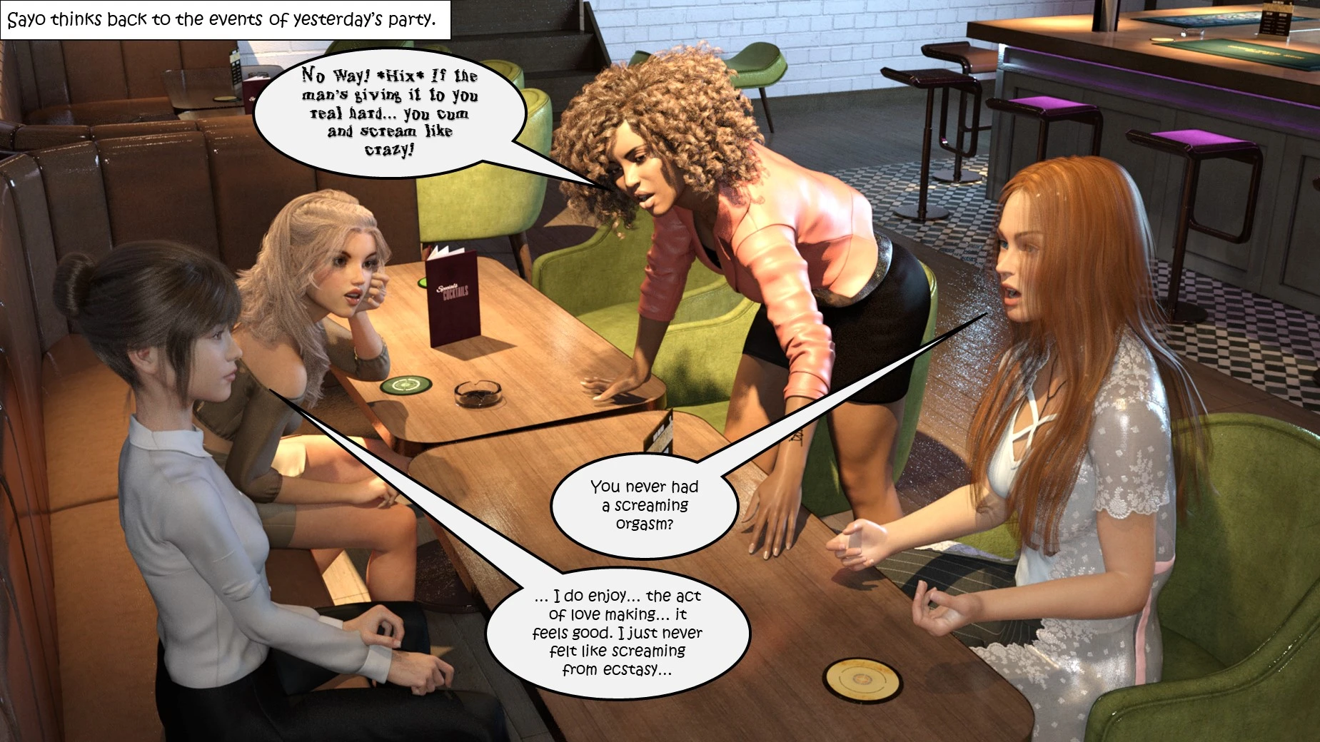 Office Party 1-4 porn comic picture 37