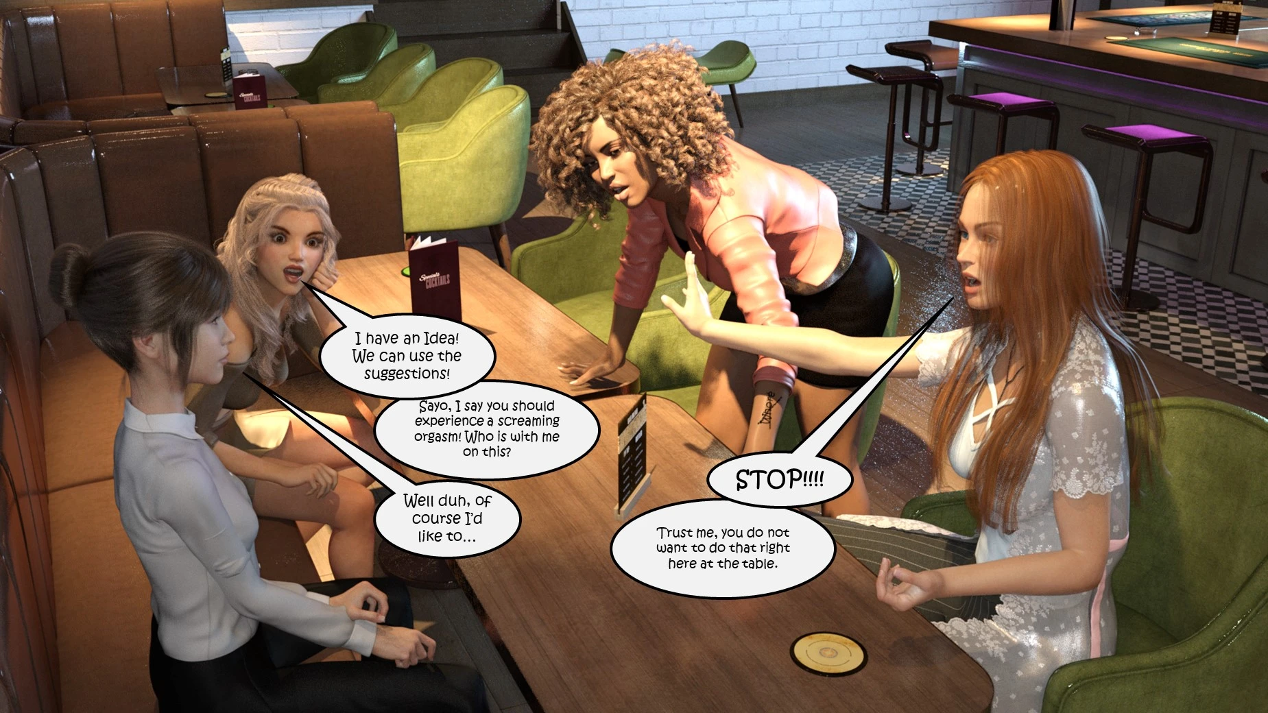 Office Party 1-4 porn comic picture 39