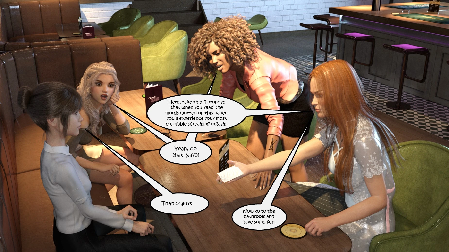 Office Party 1-4 porn comic picture 40