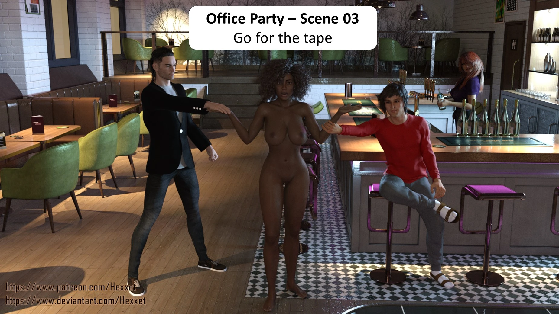 Office Party 1-4 porn comic picture 48
