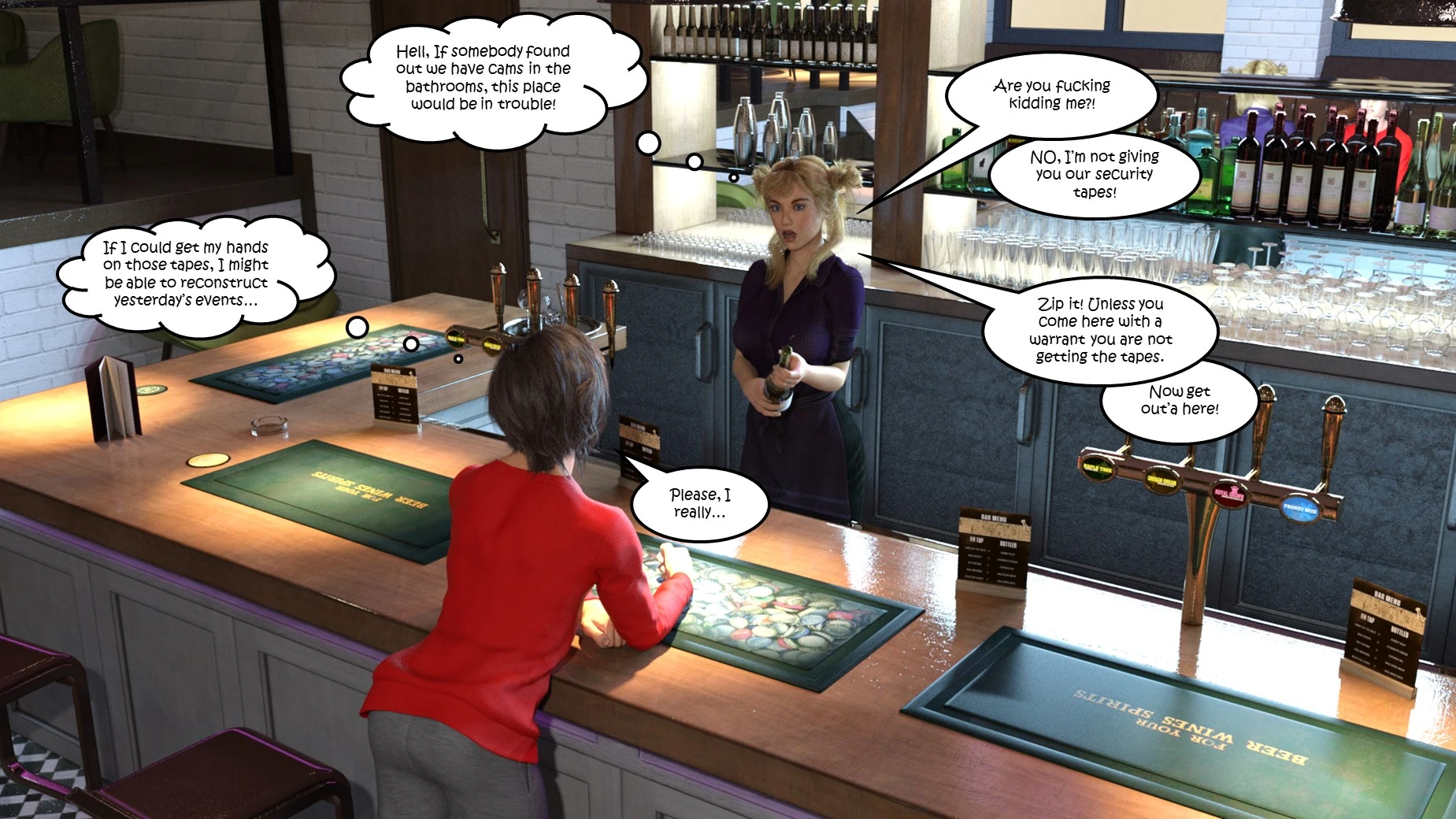 Office Party 1-4 porn comic picture 50