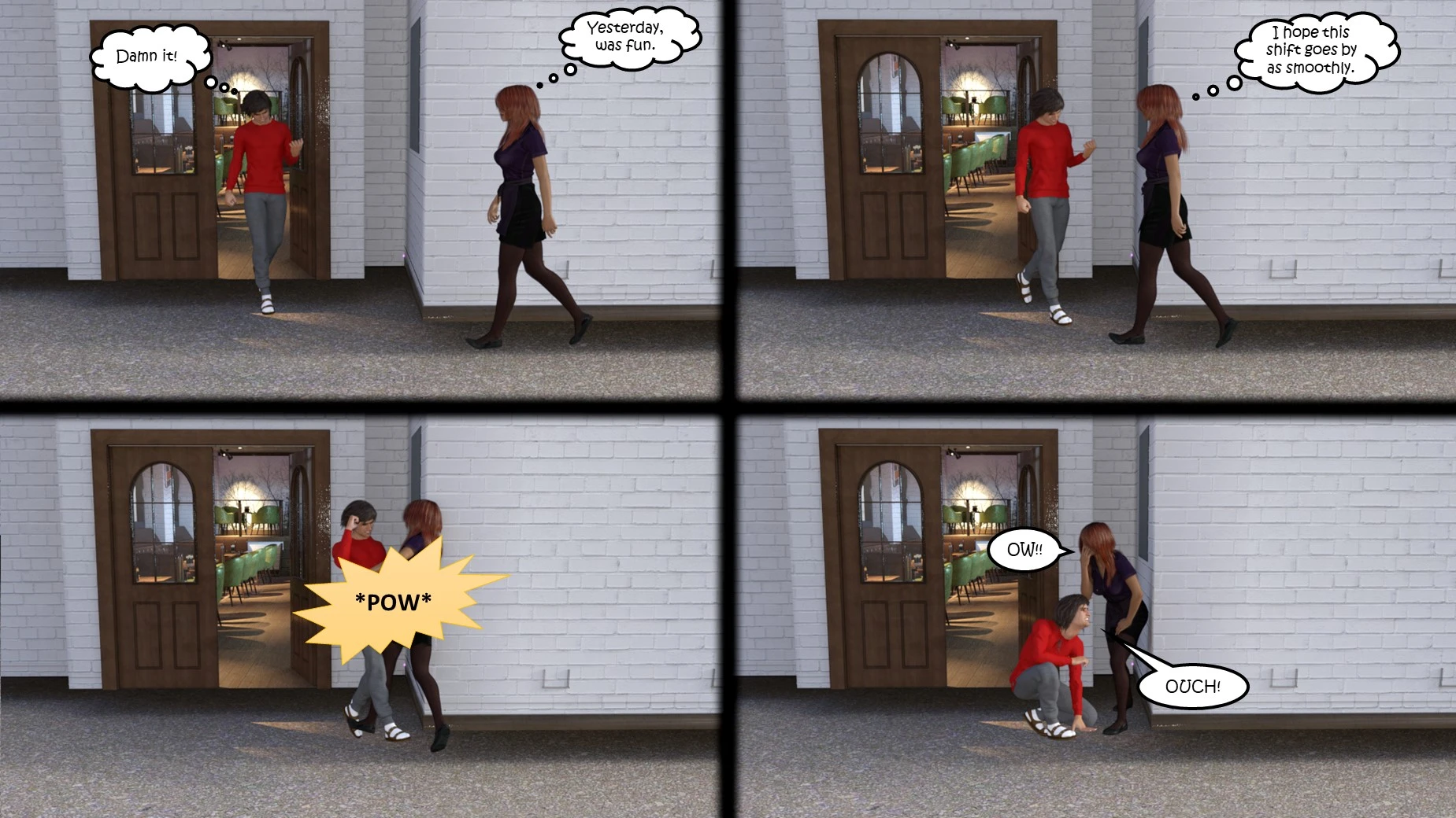 Office Party 1-4 porn comic picture 51