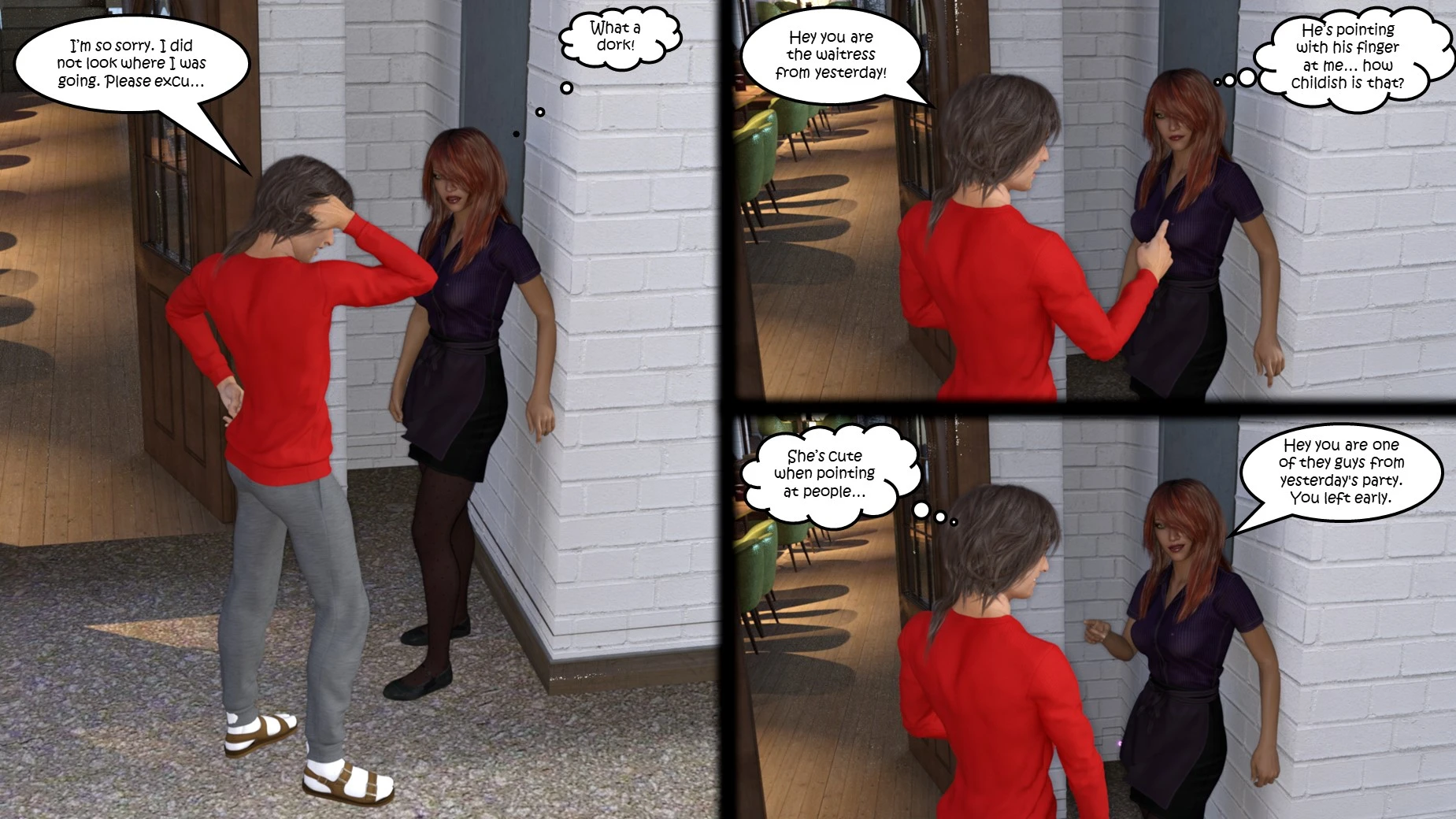 Office Party 1-4 porn comic picture 52