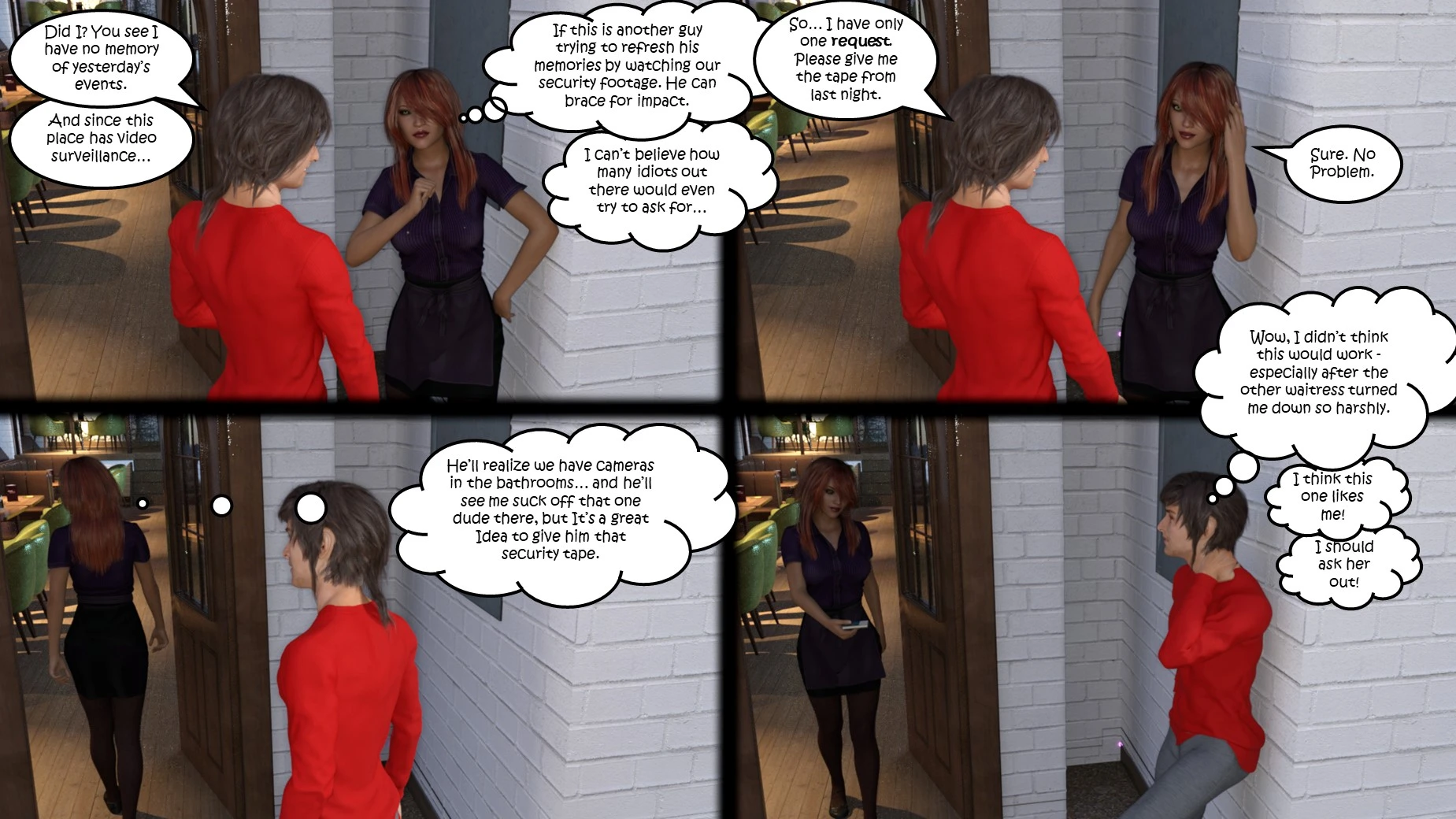 Office Party 1-4 porn comic picture 53