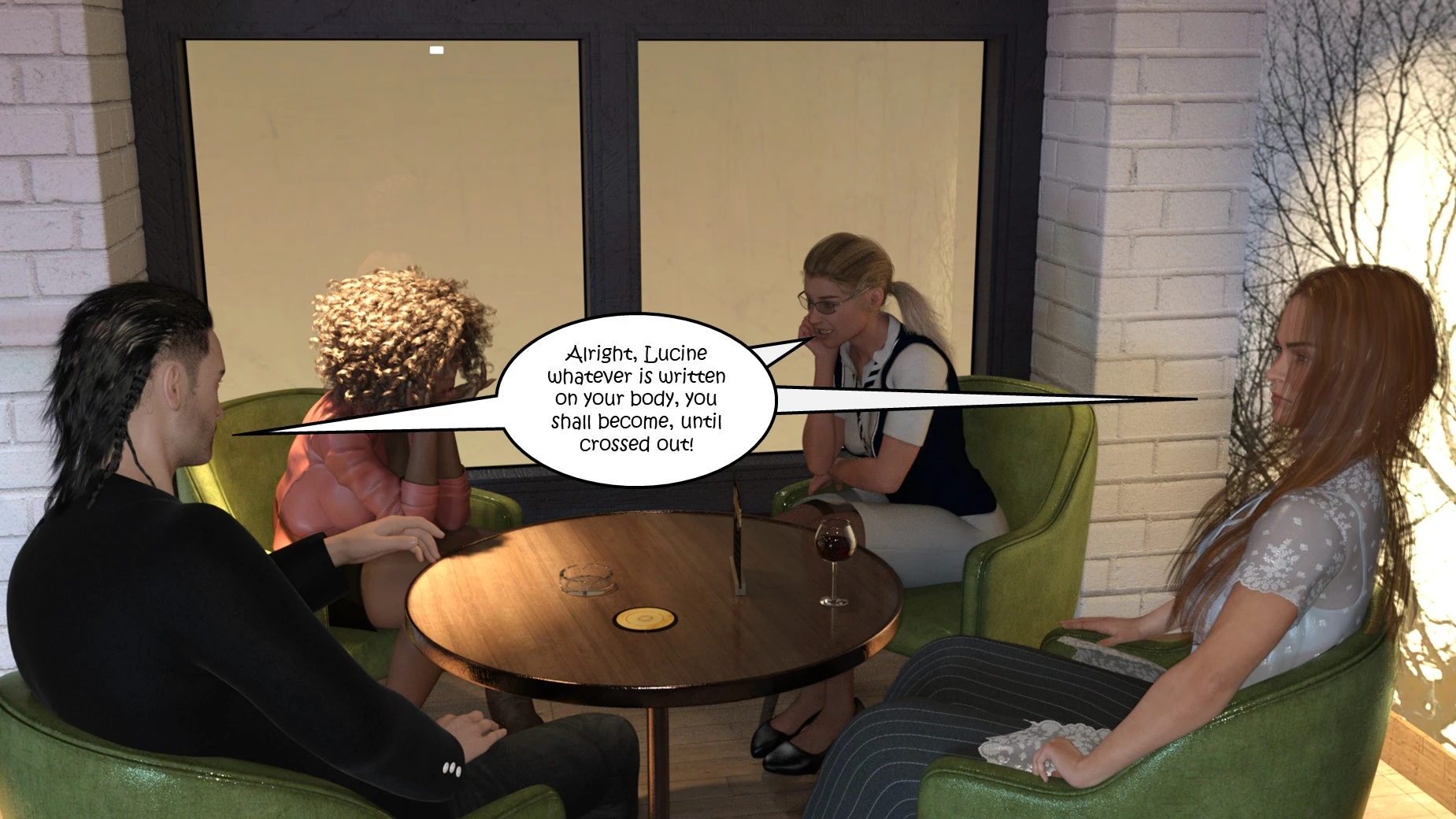 Office Party 1-4 porn comic picture 59