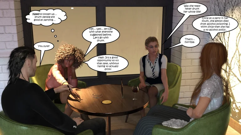 Office Party 1-4 porn comic picture 61