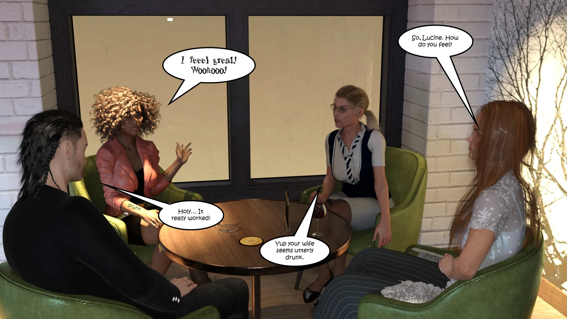 Office Party 1-4 porn comic picture 62