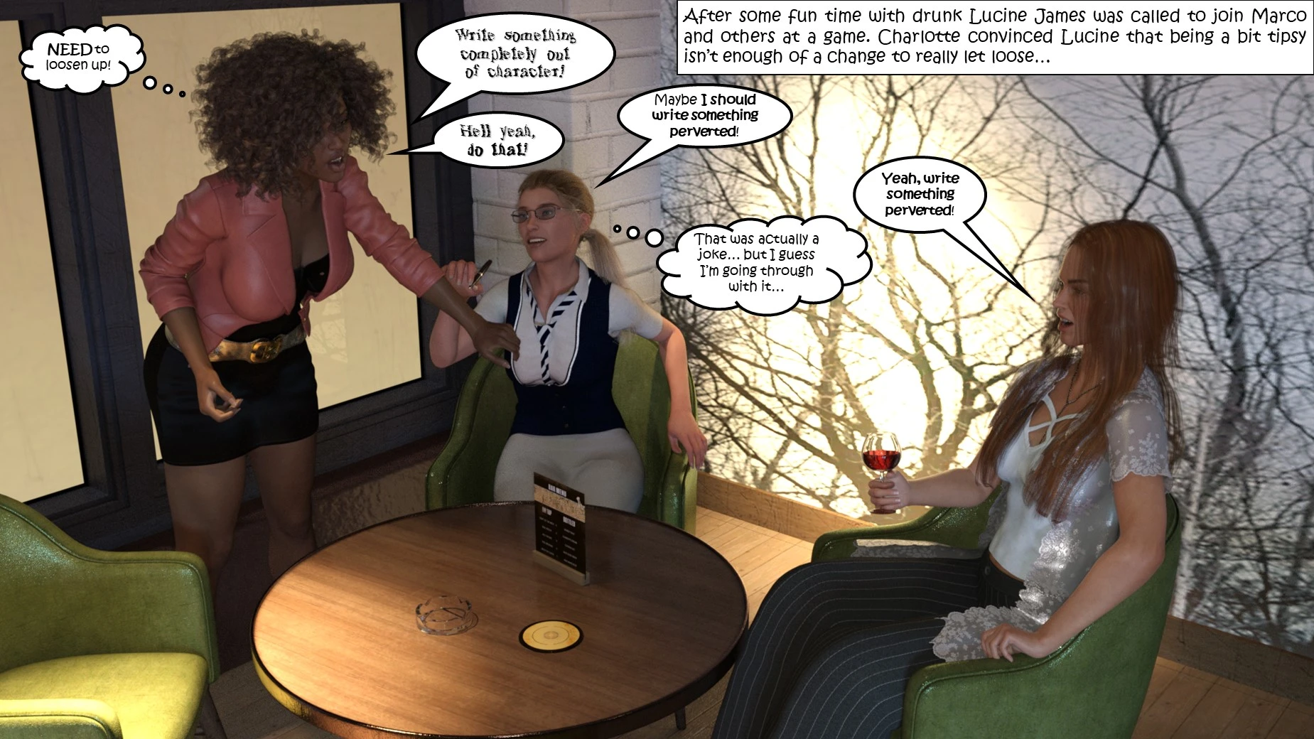 Office Party 1-4 porn comic picture 63