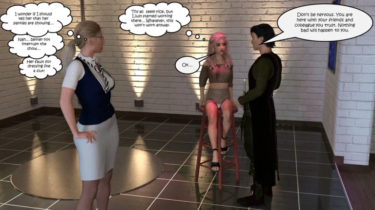 Office Party 1-4 porn comic picture 7